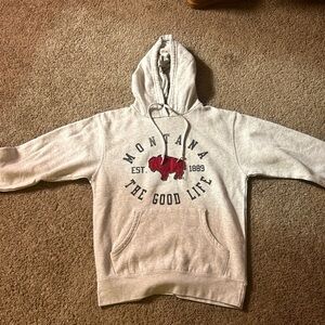 Light grey hoodie